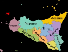 Carte de Sicile